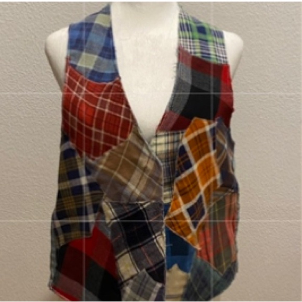 Fall Flannel Vest